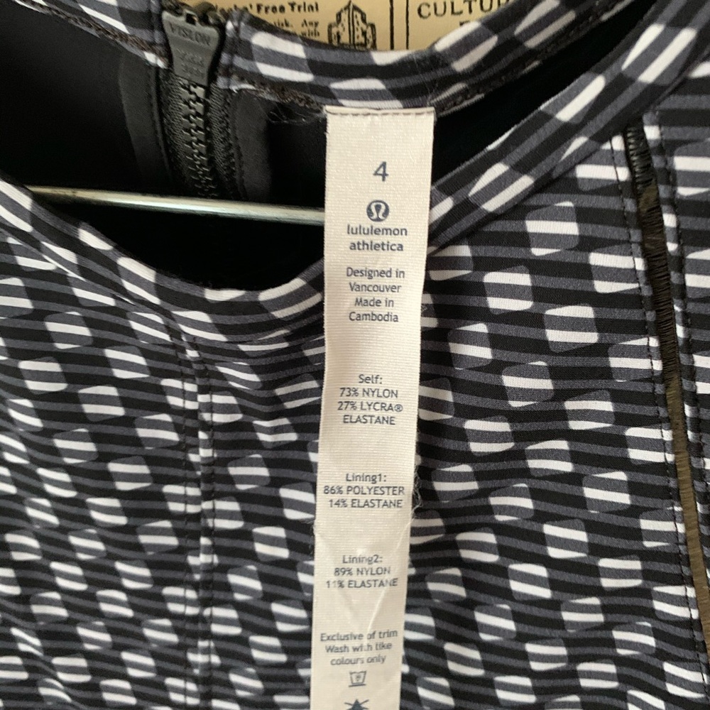 Lululemon go till dawn til dress deep dive checker - Picture 5 of 15